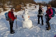100 A chiusura escursione ...un bel pupazzo di neve !
